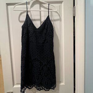 Abercrombie & Fitch Women's Navy Lace Dress